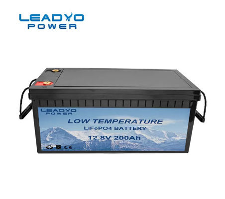 kupować Akumulator niskotemperaturowy akumulator litowo-jonowy RV do przyczepy 12V 200Ah Akumulatory LiFePO4 z funkcją samonagrzewania produkcja internetowa