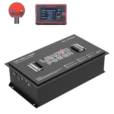 kupować Litium 72V 150Ah Baterie do wózków golfowych LiFePO4 Golf Buggy Battery Pack Z Bluetooth LCD CANBUS produkcja internetowa