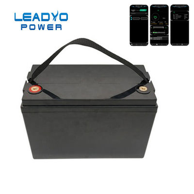 kupować Akumulator 12V 100Ah Leadyo Akumulator RV Deep Cycle Lifepo4 z aplikacją do monitorowania produkcja internetowa