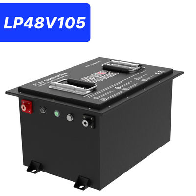 Dobra cena 48V 105Ah 51.2V LiFePO4 Golf Cart Battery, 250A BMS, 4000+ Cycles Lithium Battery, Max 12.8kW mocy w Internecie