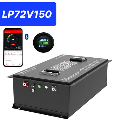 Dobra cena 72V 150Ah 76.8V LiFePO4 Bateria do koszyka golfowego W/h Bluetooth i wyświetlacz LCD w Internecie