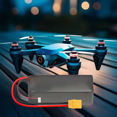 Dobra cena LiPo 6S 22.2V 27Ah 10C Semi Solid State Cargo UAV Drone VTOL RC Litowo-jonowa bateria w Internecie
