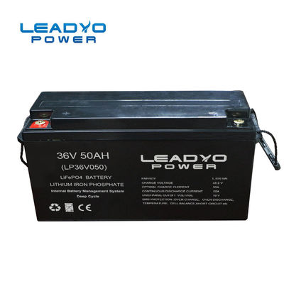 Dobra cena Dostosowany akumulator 36 V do wózka widłowego 50 Ah LFP Akumulator litowo-jonowy 480X170X240mm w Internecie